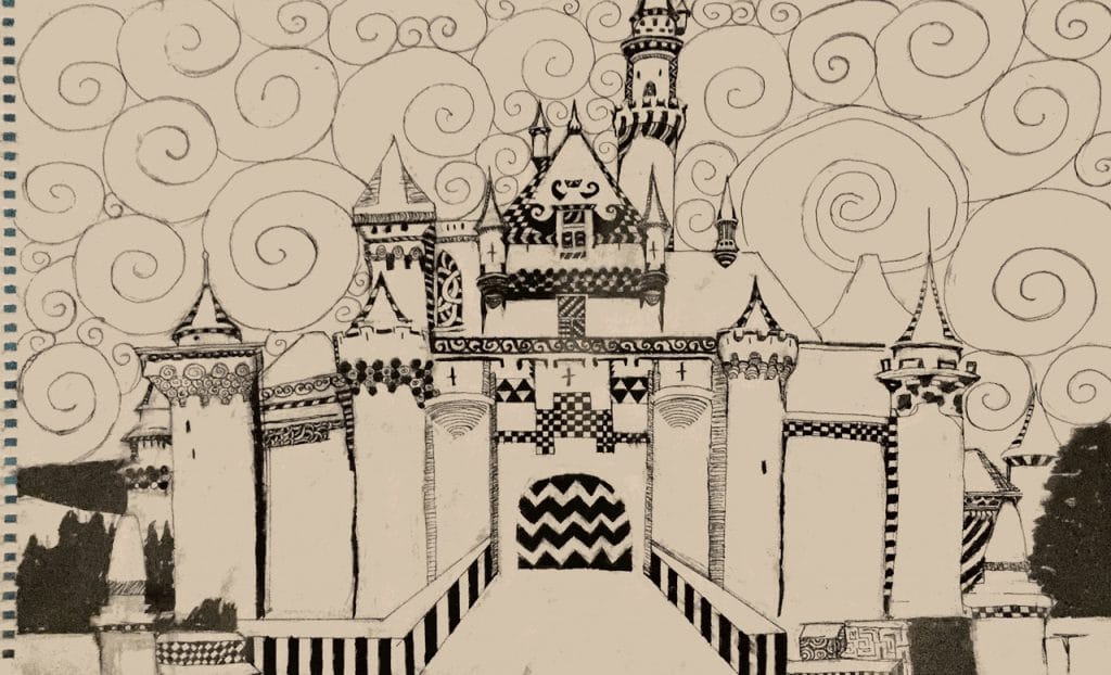 Disneyland 1967 The Sequel Drawing