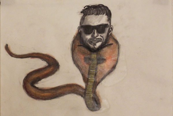Surrebral Snake Drawing