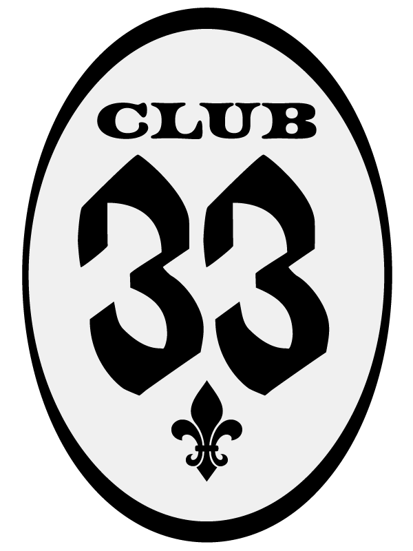 Club 33 Logo for Patreon Tier